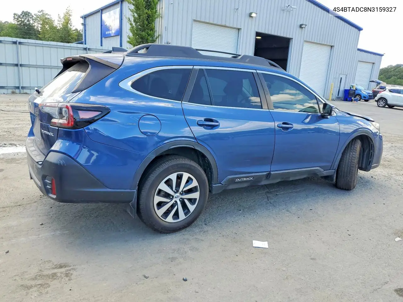 2022 Subaru Outback Premium VIN: 4S4BTADC8N3159327 Lot: 56974276