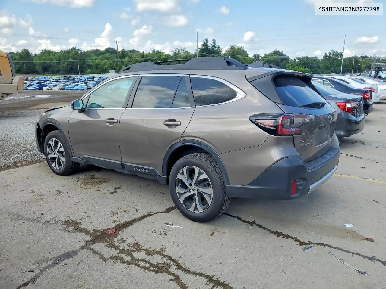 2022 Subaru Outback Limited VIN: 4S4BTANC3N3277798 Lot: 61086356