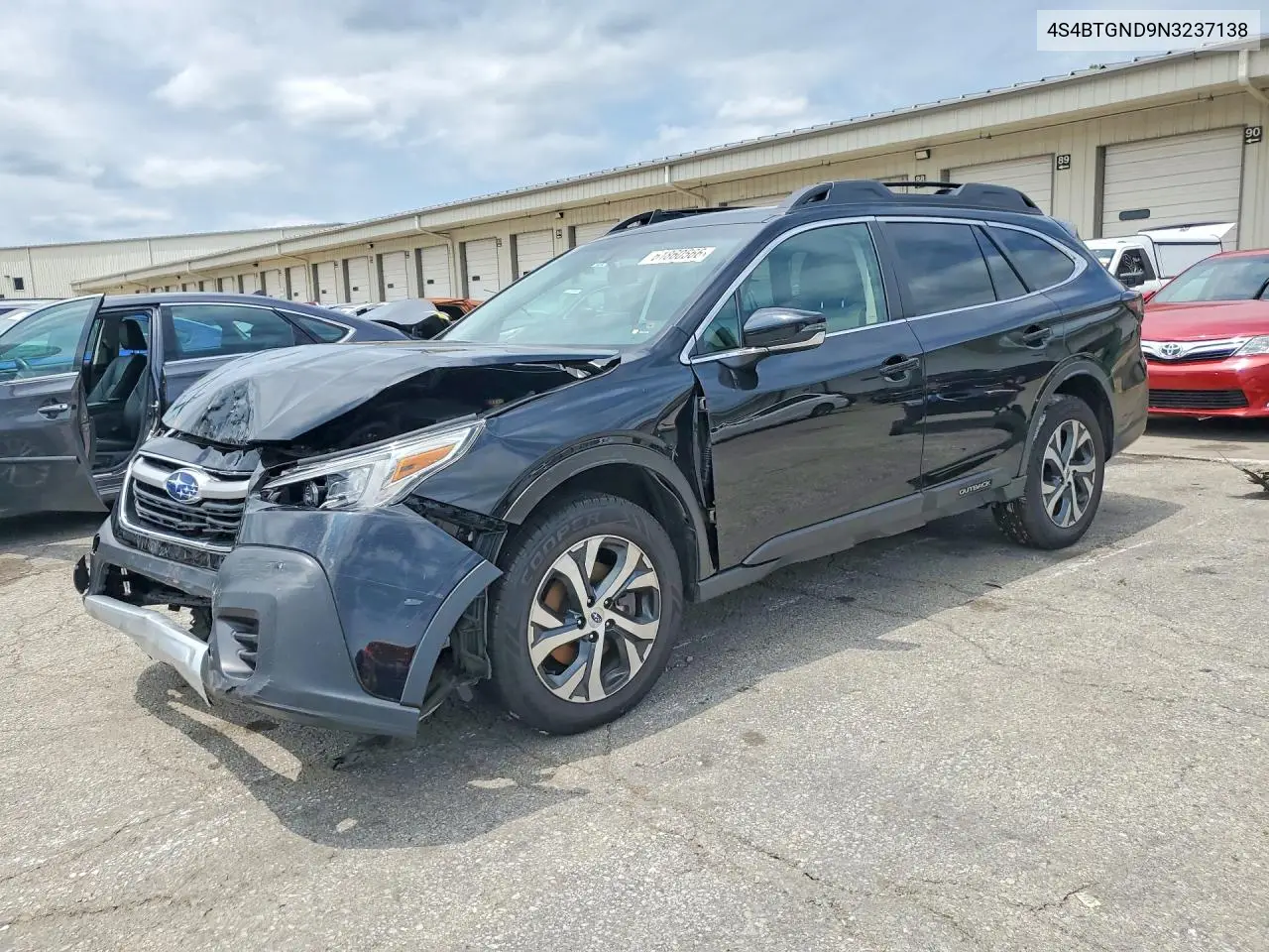 2022 Subaru Outback Limited Xt VIN: 4S4BTGND9N3237138 Lot: 61860566
