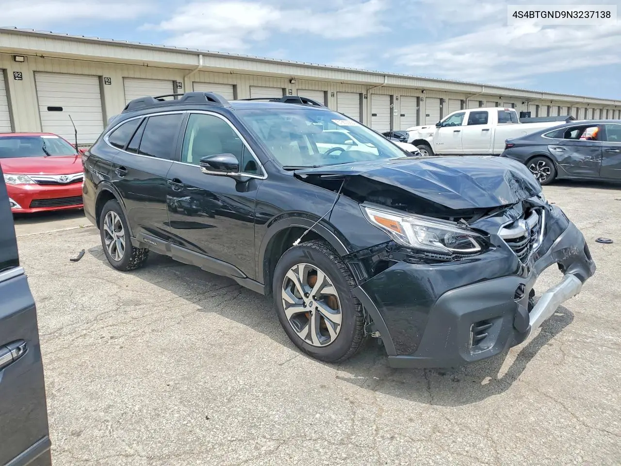 2022 Subaru Outback Limited Xt VIN: 4S4BTGND9N3237138 Lot: 61860566