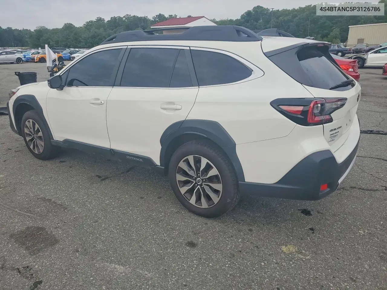 2023 Subaru Outback Limited VIN: 4S4BTANC5P3126786 Lot: 61578646