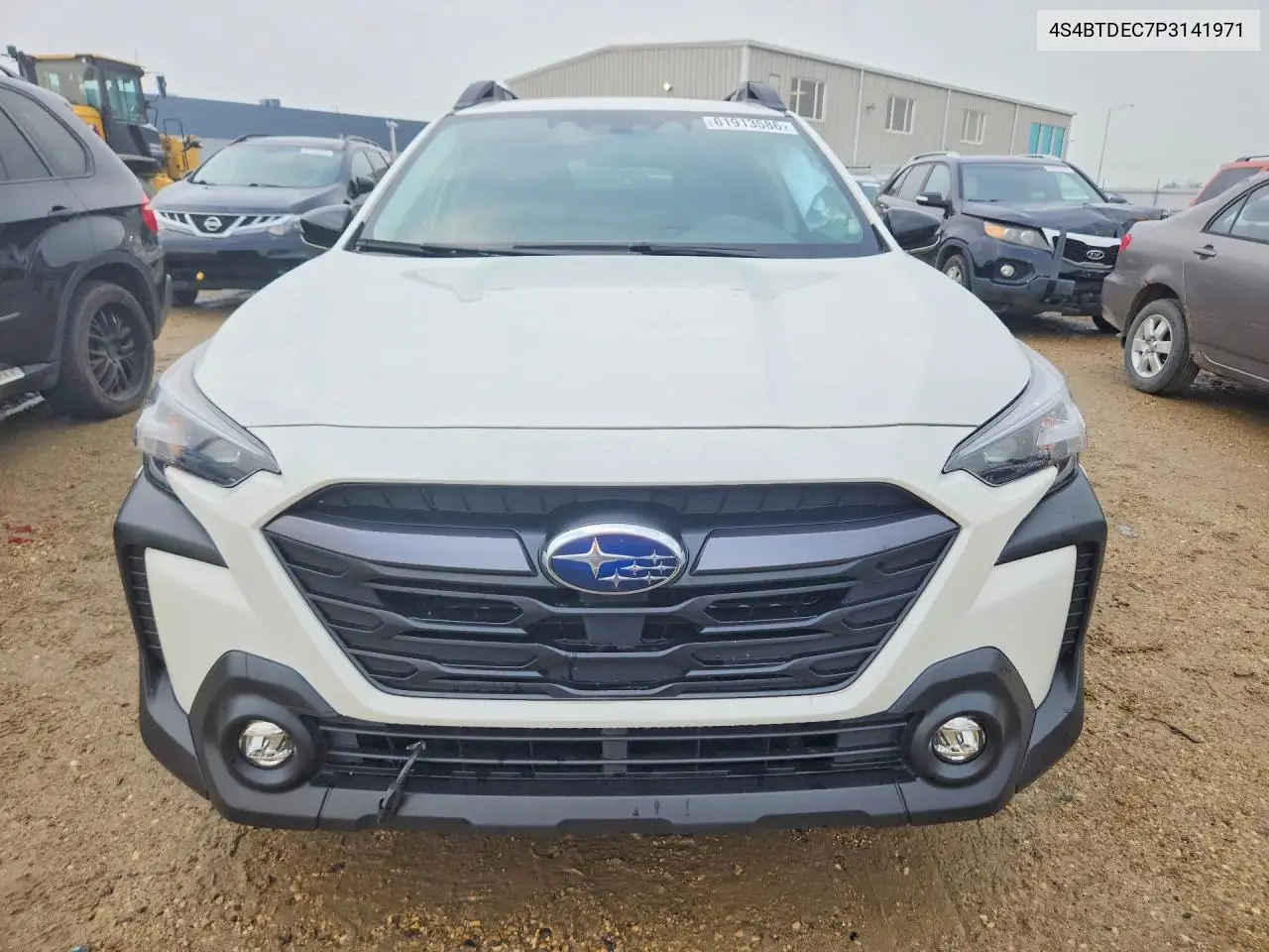 2023 Subaru Outback Touring VIN: 4S4BTDEC7P3141971 Lot: 61913586
