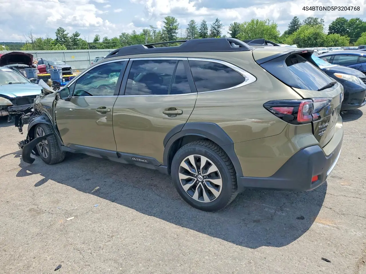 2023 Subaru Outback Limited Xt VIN: 4S4BTGND5P3204768 Lot: 62106436