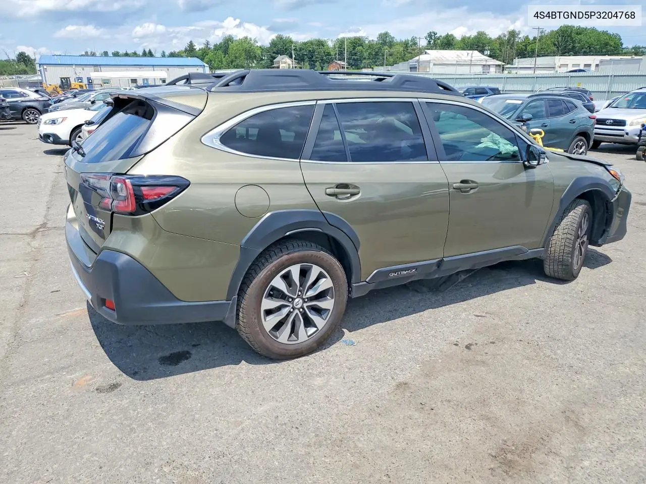 2023 Subaru Outback Limited Xt VIN: 4S4BTGND5P3204768 Lot: 62106436