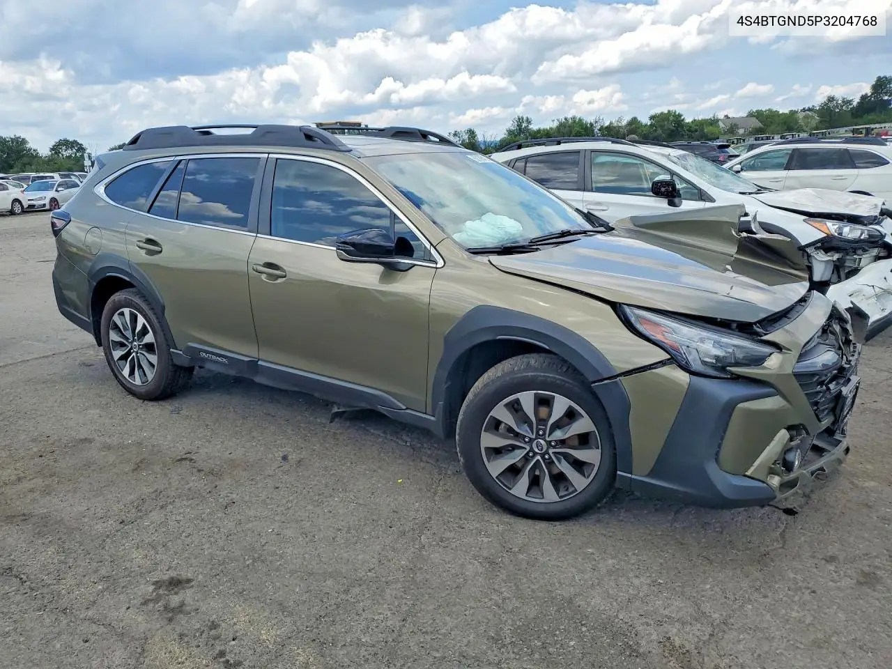 2023 Subaru Outback Limited Xt VIN: 4S4BTGND5P3204768 Lot: 62106436