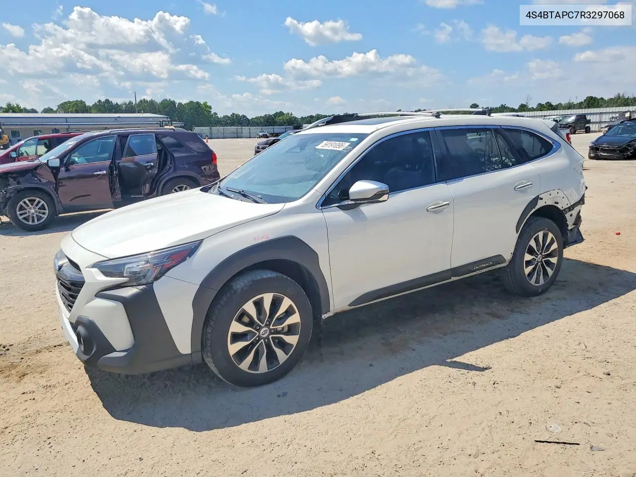 2024 Subaru Outback Touring VIN: 4S4BTAPC7R3297068 Lot: 59191096