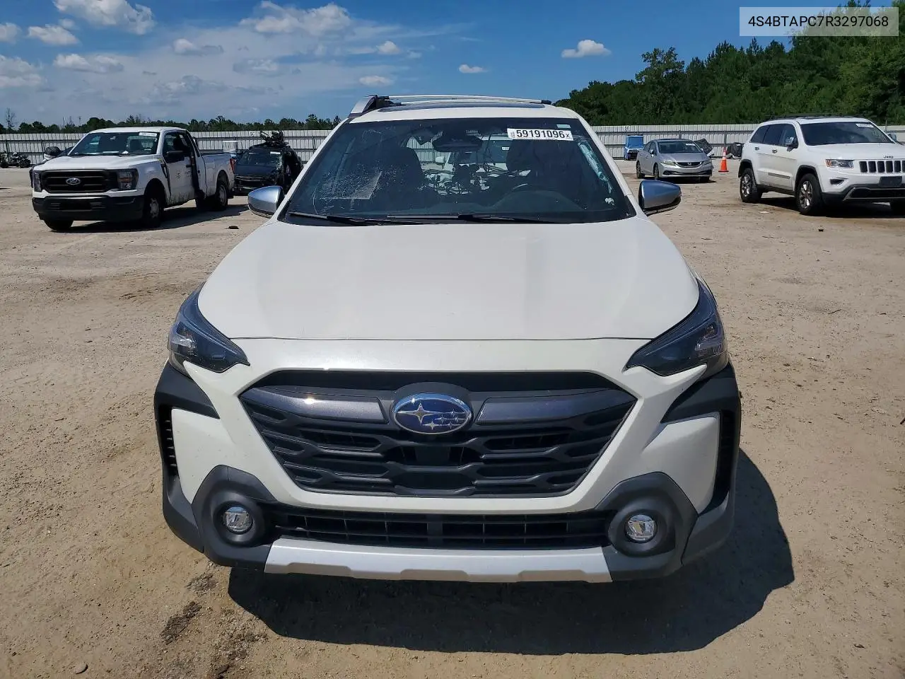 2024 Subaru Outback Touring VIN: 4S4BTAPC7R3297068 Lot: 59191096