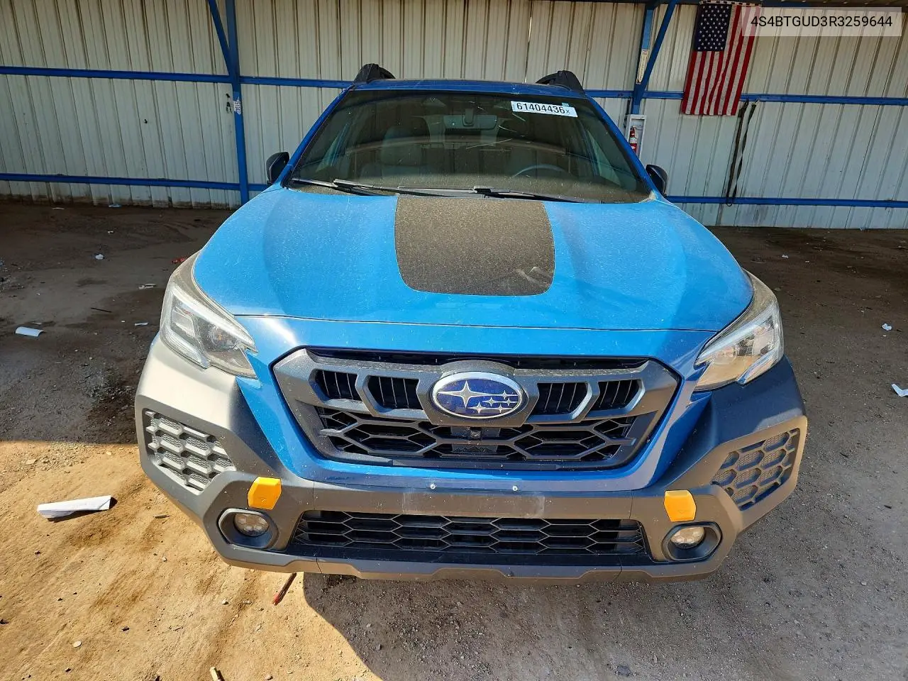 2024 Subaru Outback Wilderness VIN: 4S4BTGUD3R3259644 Lot: 61404436