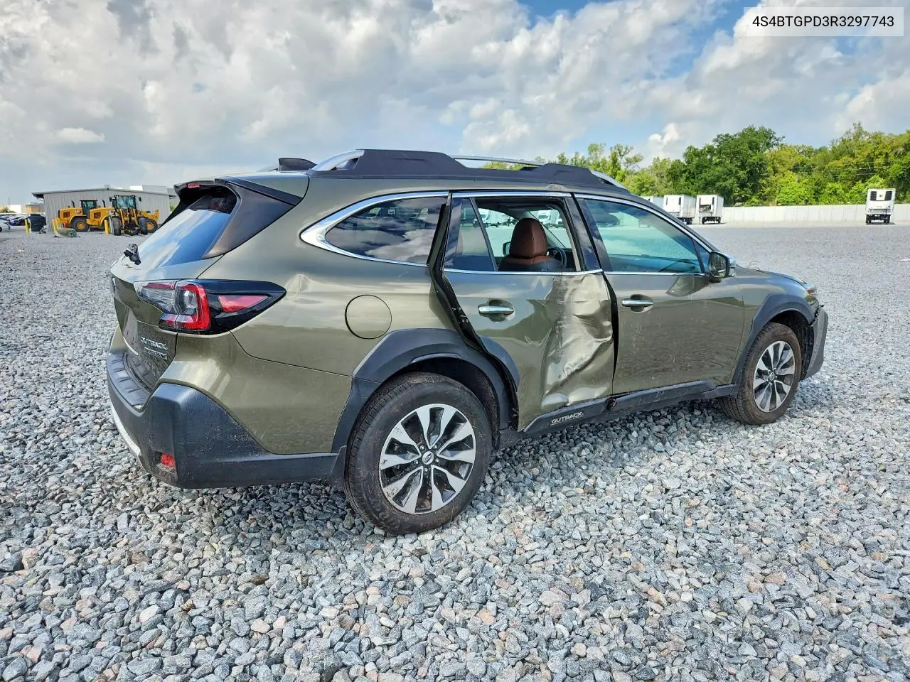 2024 Subaru Outback Touring VIN: 4S4BTGPD3R3297743 Lot: 61487446