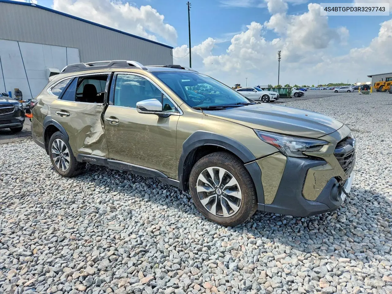 2024 Subaru Outback Touring VIN: 4S4BTGPD3R3297743 Lot: 61487446
