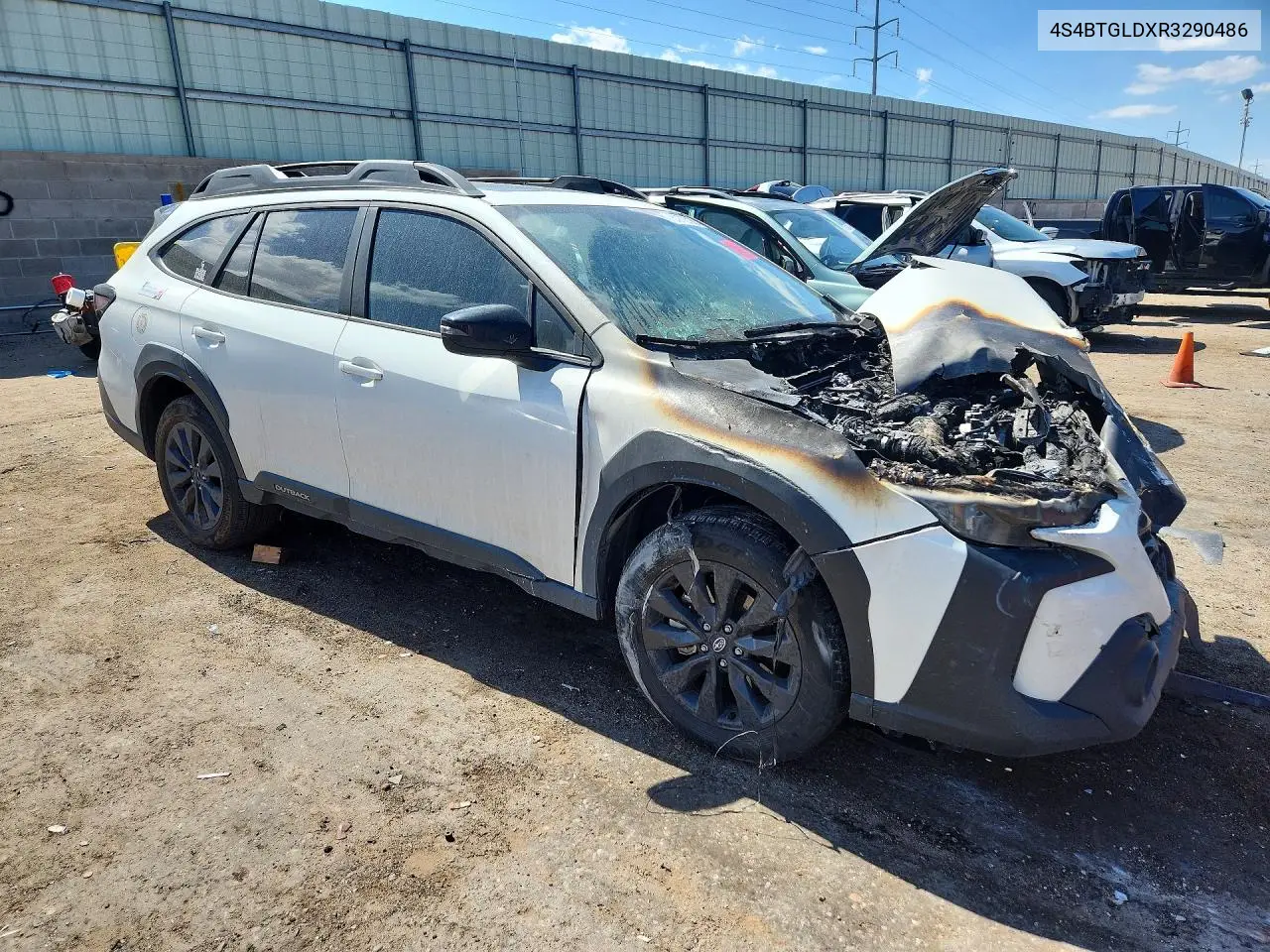 2024 Subaru Outback Onyx Edition Xt VIN: 4S4BTGLDXR3290486 Lot: 61715136