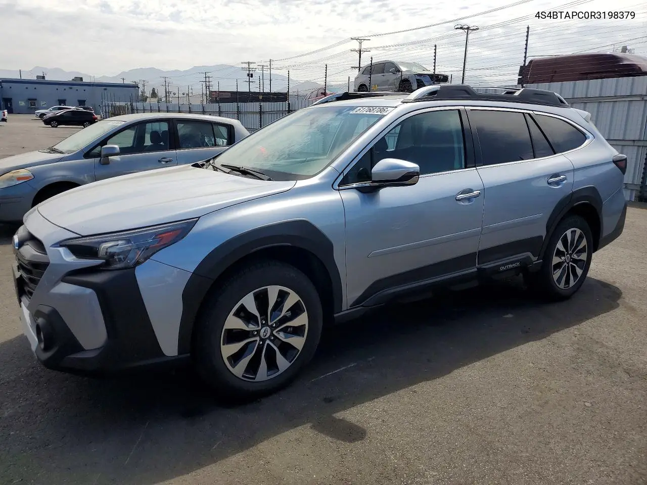 2024 Subaru Outback Touring VIN: 4S4BTAPC0R3198379 Lot: 61768786