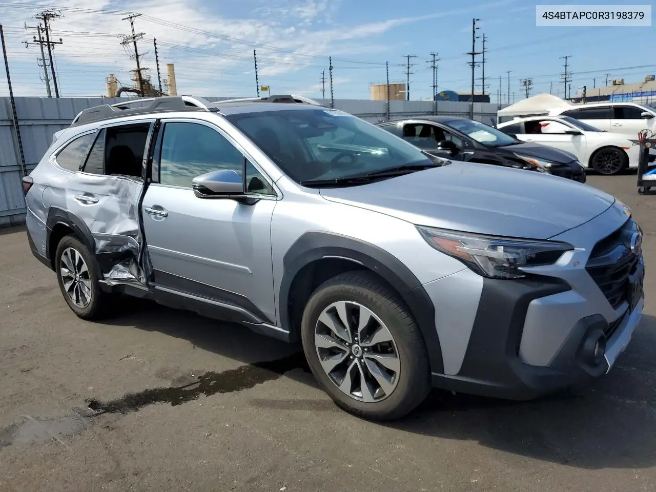 2024 Subaru Outback Touring VIN: 4S4BTAPC0R3198379 Lot: 61768786