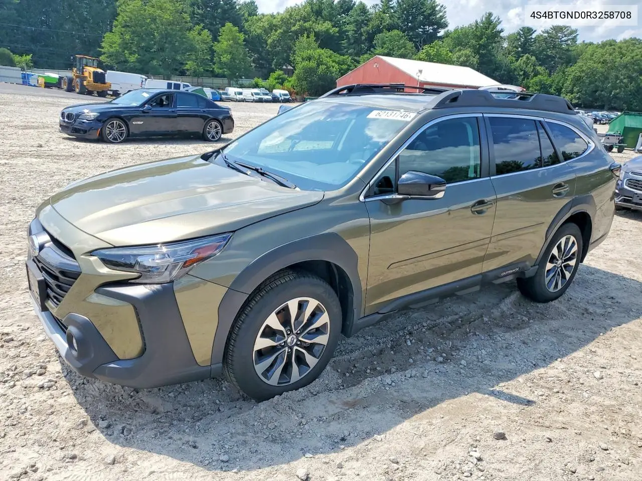 2024 Subaru Outback Limited Xt VIN: 4S4BTGND0R3258708 Lot: 62131746