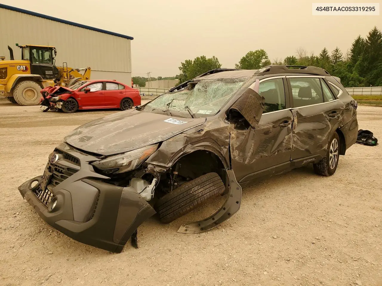 2025 Subaru Outback VIN: 4S4BTAAC0S3319295 Lot: 61167106