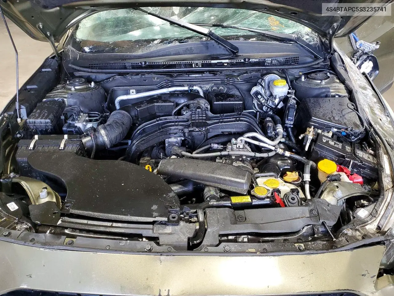 2025 Subaru Outback Touring VIN: 4S4BTAPC5S3235741 Lot: 61445226