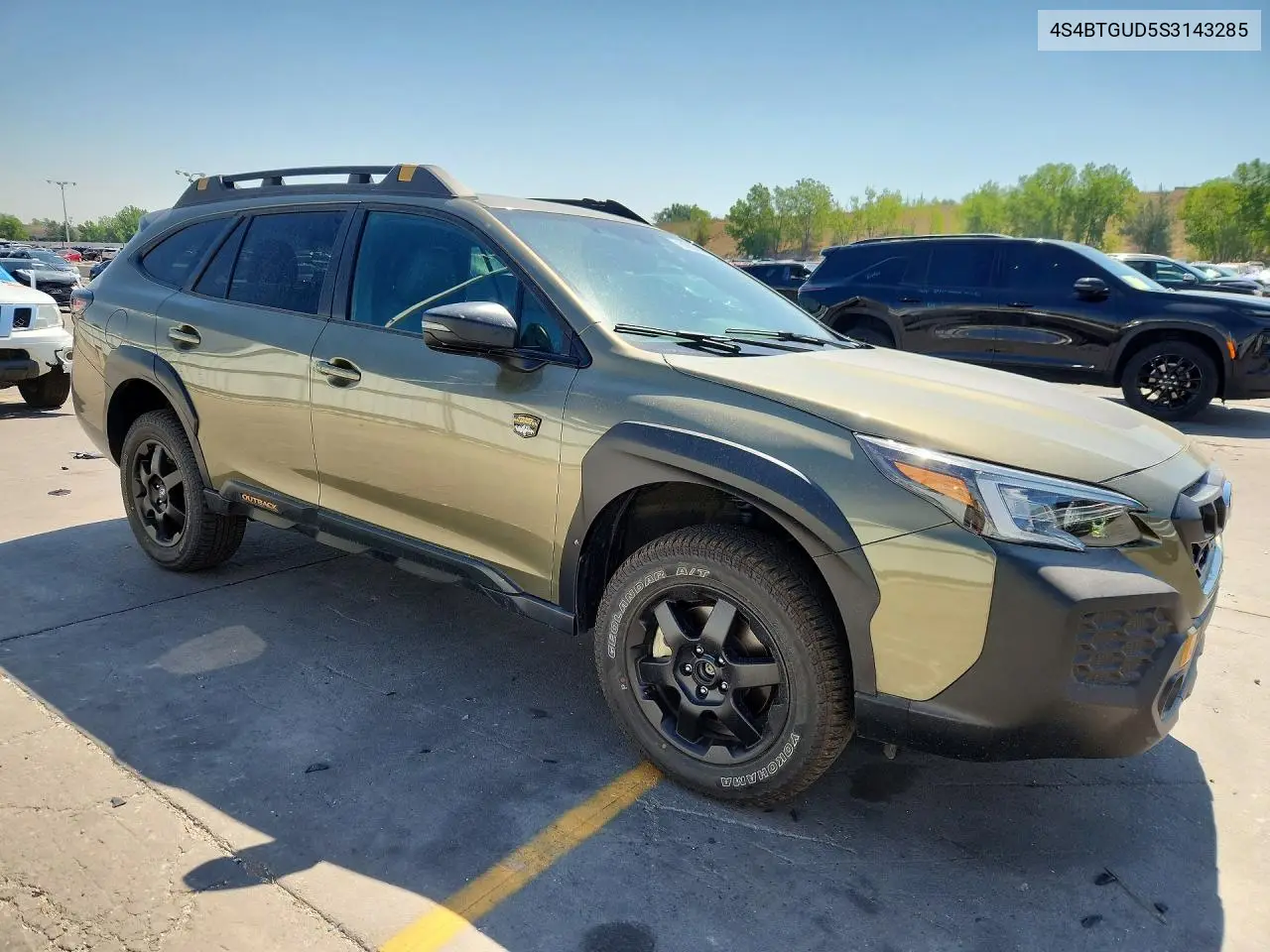 2025 Subaru Outback Wilderness VIN: 4S4BTGUD5S3143285 Lot: 61808816