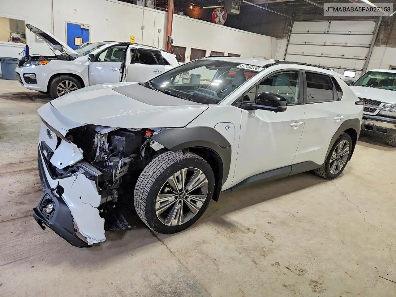 2023 Subaru Solterra Premium VIN: JTMABABA5PA027158 Lot: 57734236