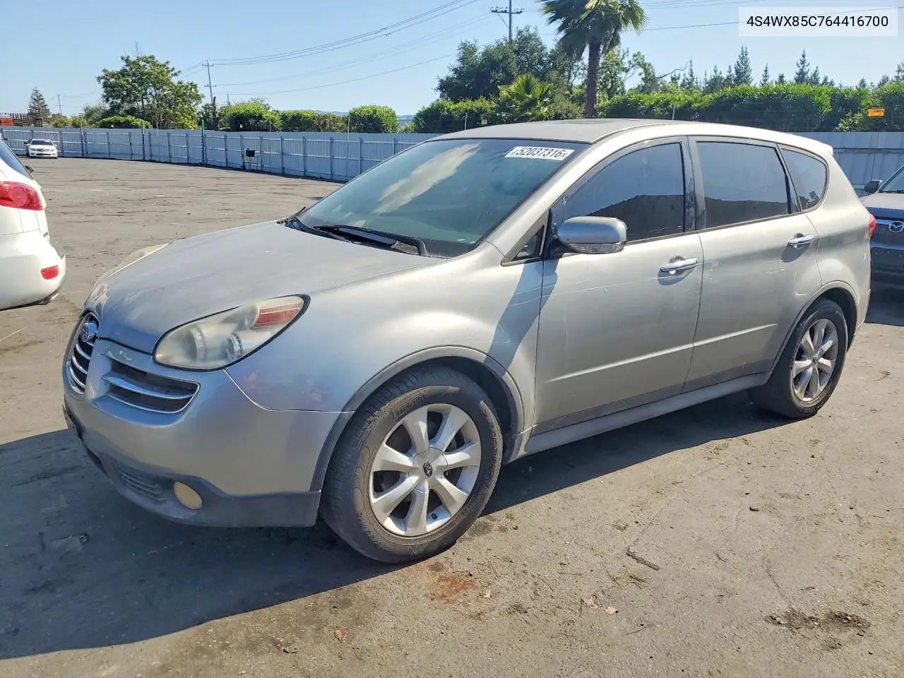 2006 Subaru B9 Tribeca 3.0 H6 VIN: 4S4WX85C764416700 Lot: 52037316