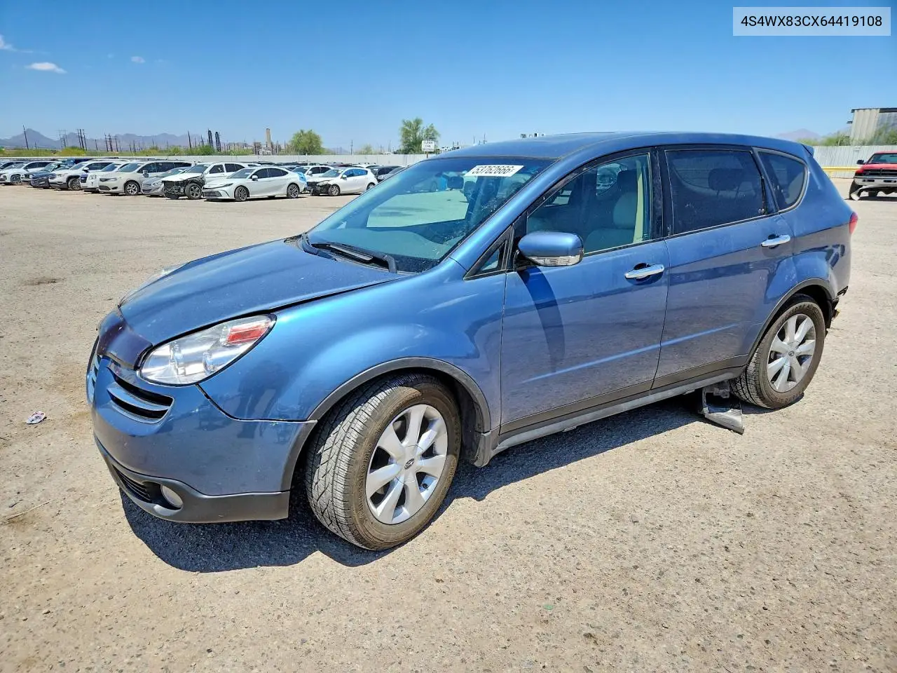 2006 Subaru B9 Tribeca 3.0 H6 VIN: 4S4WX83CX64419108 Lot: 53762666