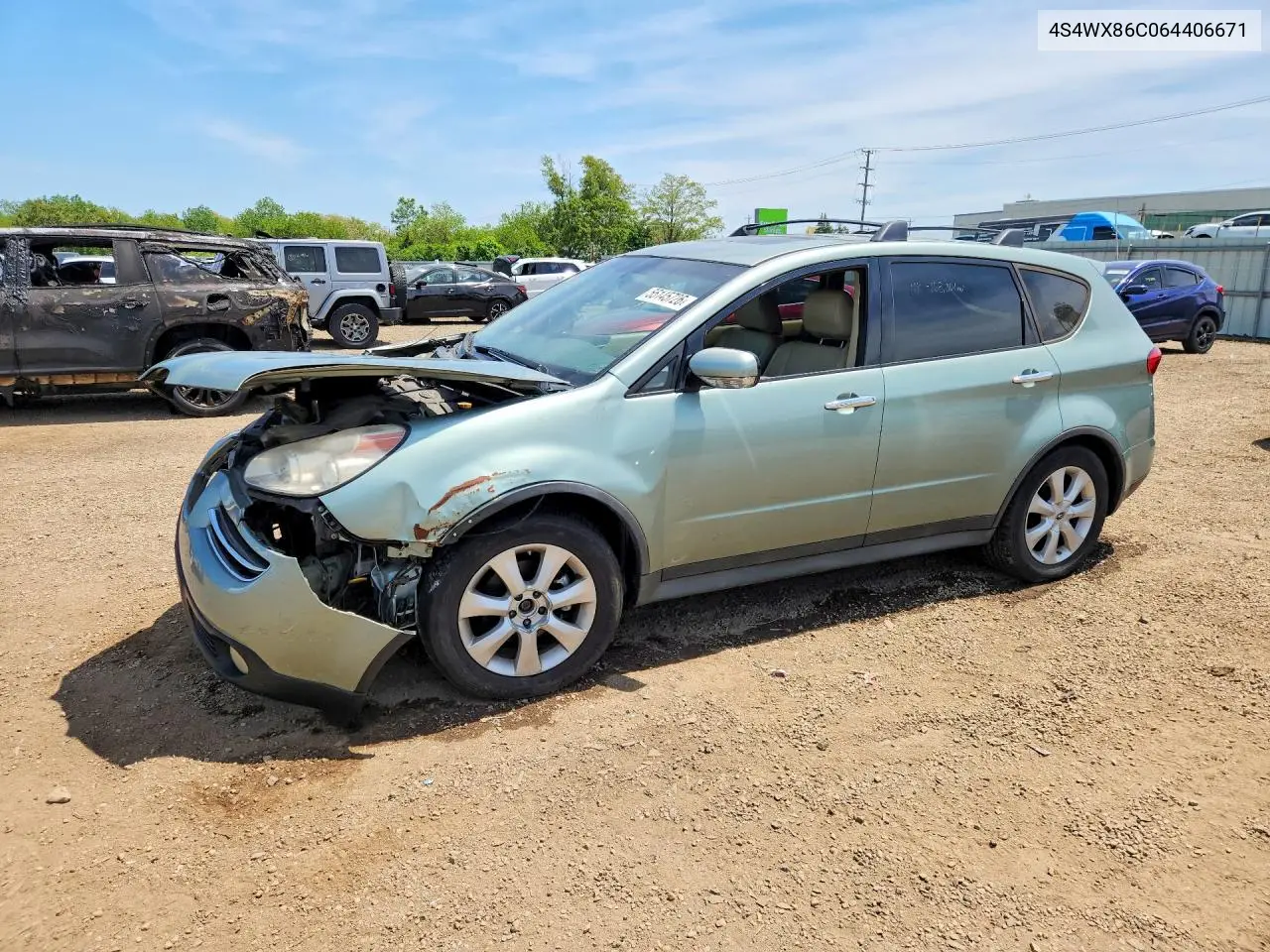 2006 Subaru B9 Tribeca 3.0 H6/3.0 H6 Limited VIN: 4S4WX86C064406671 Lot: 55145726