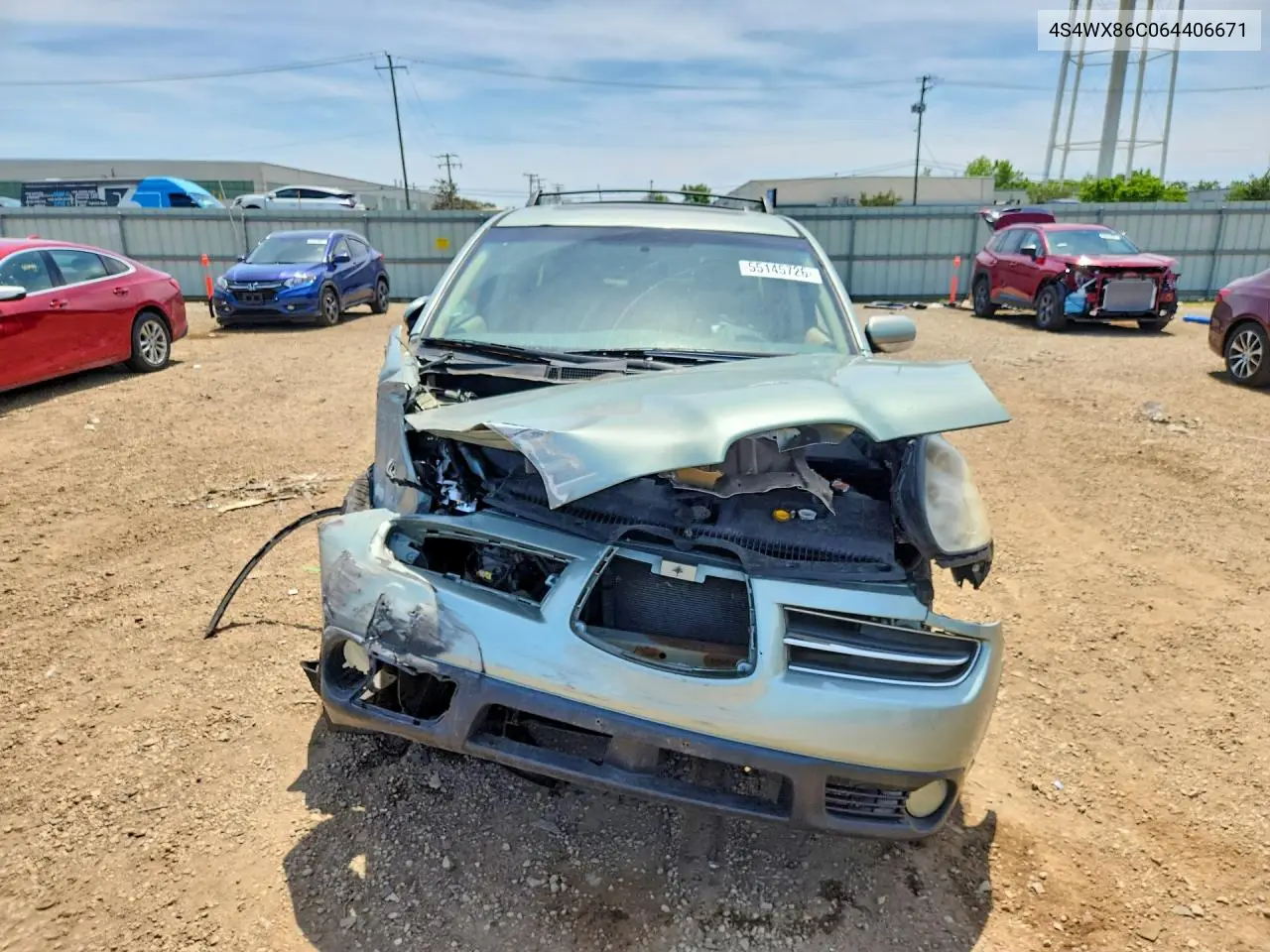 2006 Subaru B9 Tribeca 3.0 H6/3.0 H6 Limited VIN: 4S4WX86C064406671 Lot: 55145726