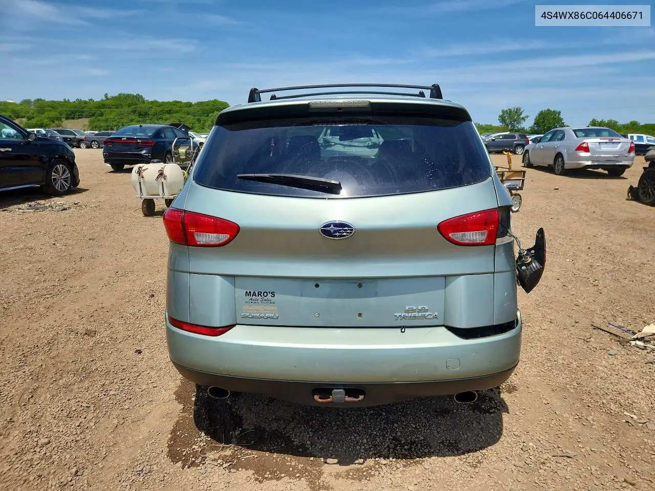 2006 Subaru B9 Tribeca 3.0 H6/3.0 H6 Limited VIN: 4S4WX86C064406671 Lot: 55145726