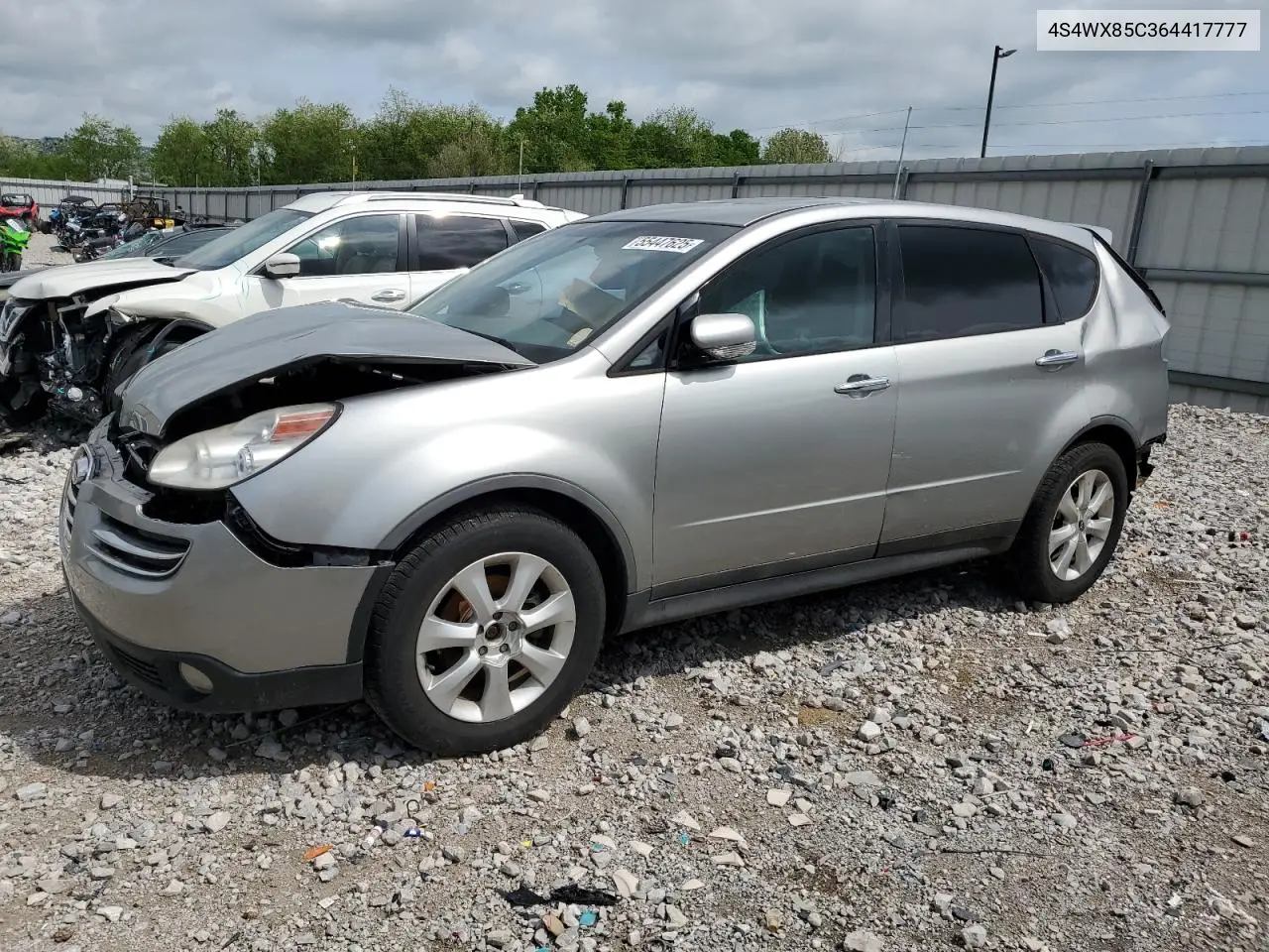 2006 Subaru B9 Tribeca 3.0 H6 VIN: 4S4WX85C364417777 Lot: 55447625