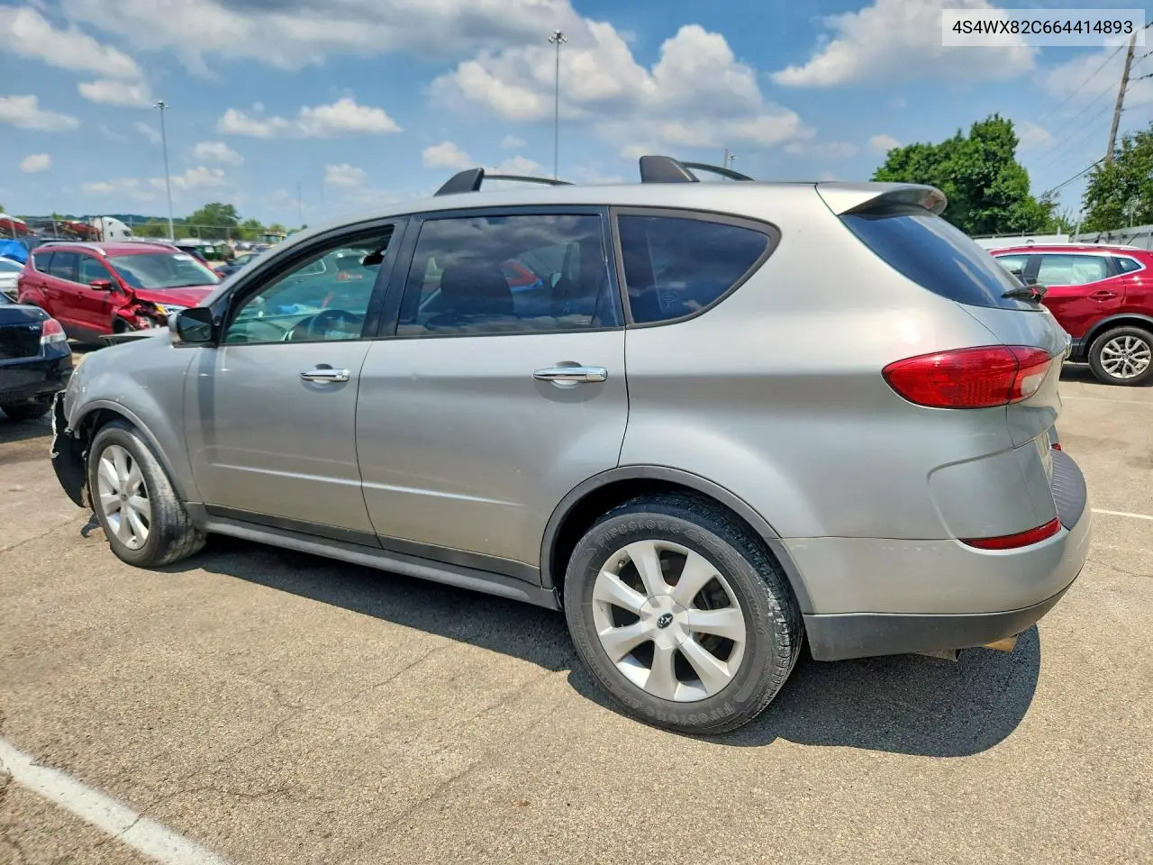 2006 Subaru B9 Tribeca 3.0 H6 VIN: 4S4WX82C664414893 Lot: 61137906