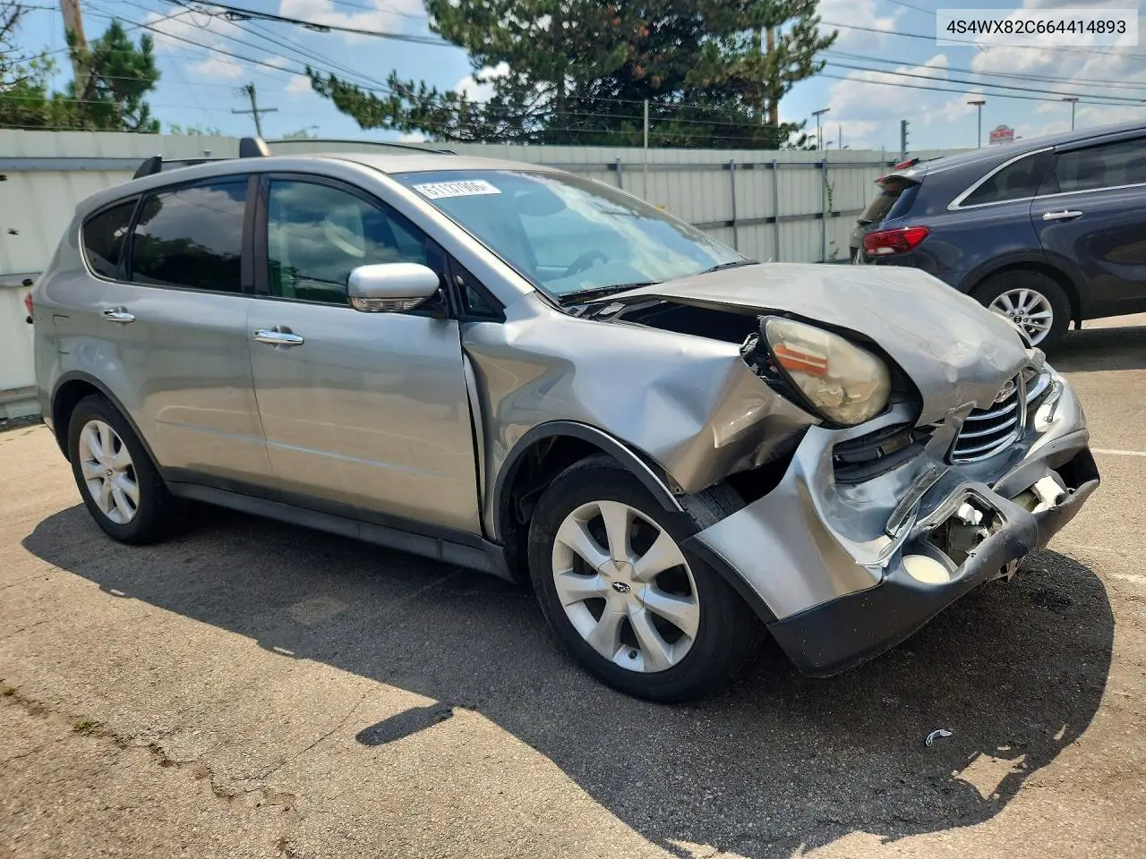 2006 Subaru B9 Tribeca 3.0 H6 VIN: 4S4WX82C664414893 Lot: 61137906
