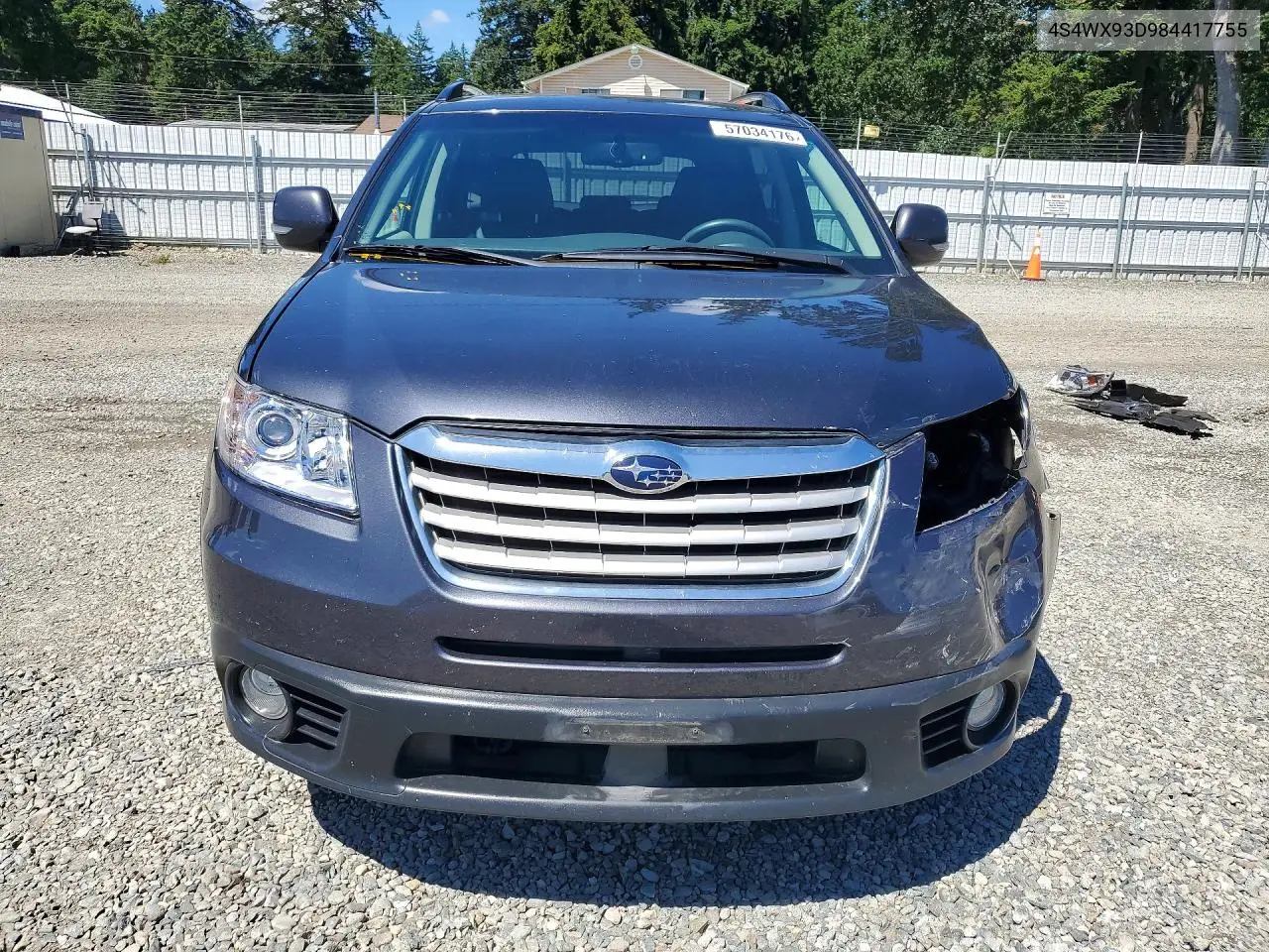 2008 Subaru Tribeca Limited VIN: 4S4WX93D984417755 Lot: 57034176
