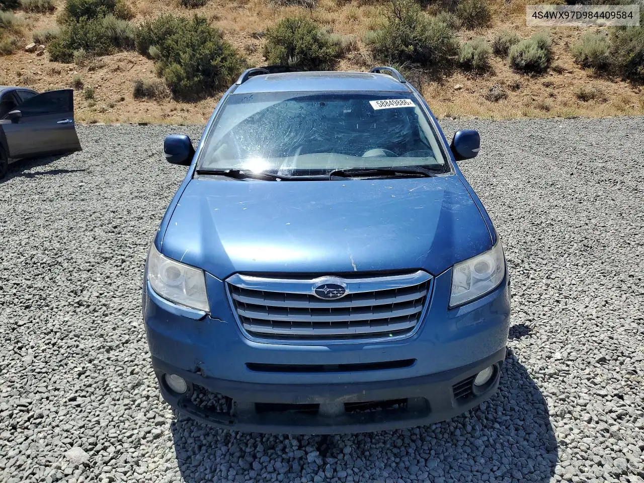 2008 Subaru Tribeca Limited VIN: 4S4WX97D984409584 Lot: 58849886