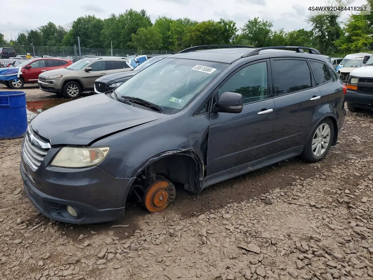 2008 Subaru Tribeca Limited VIN: 4S4WX92D484418233 Lot: 59615566