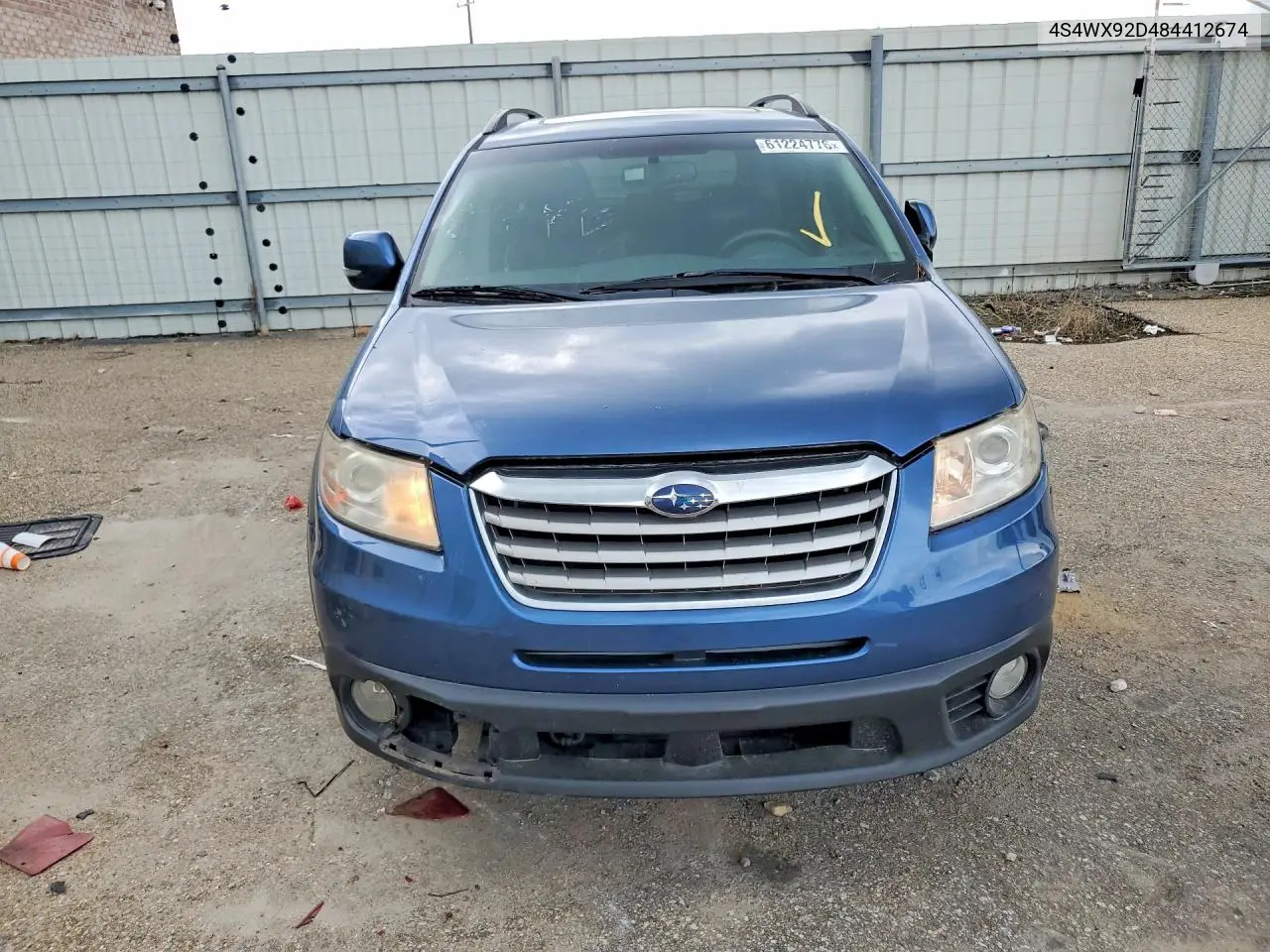 2008 Subaru Tribeca Limited VIN: 4S4WX92D484412674 Lot: 61224776