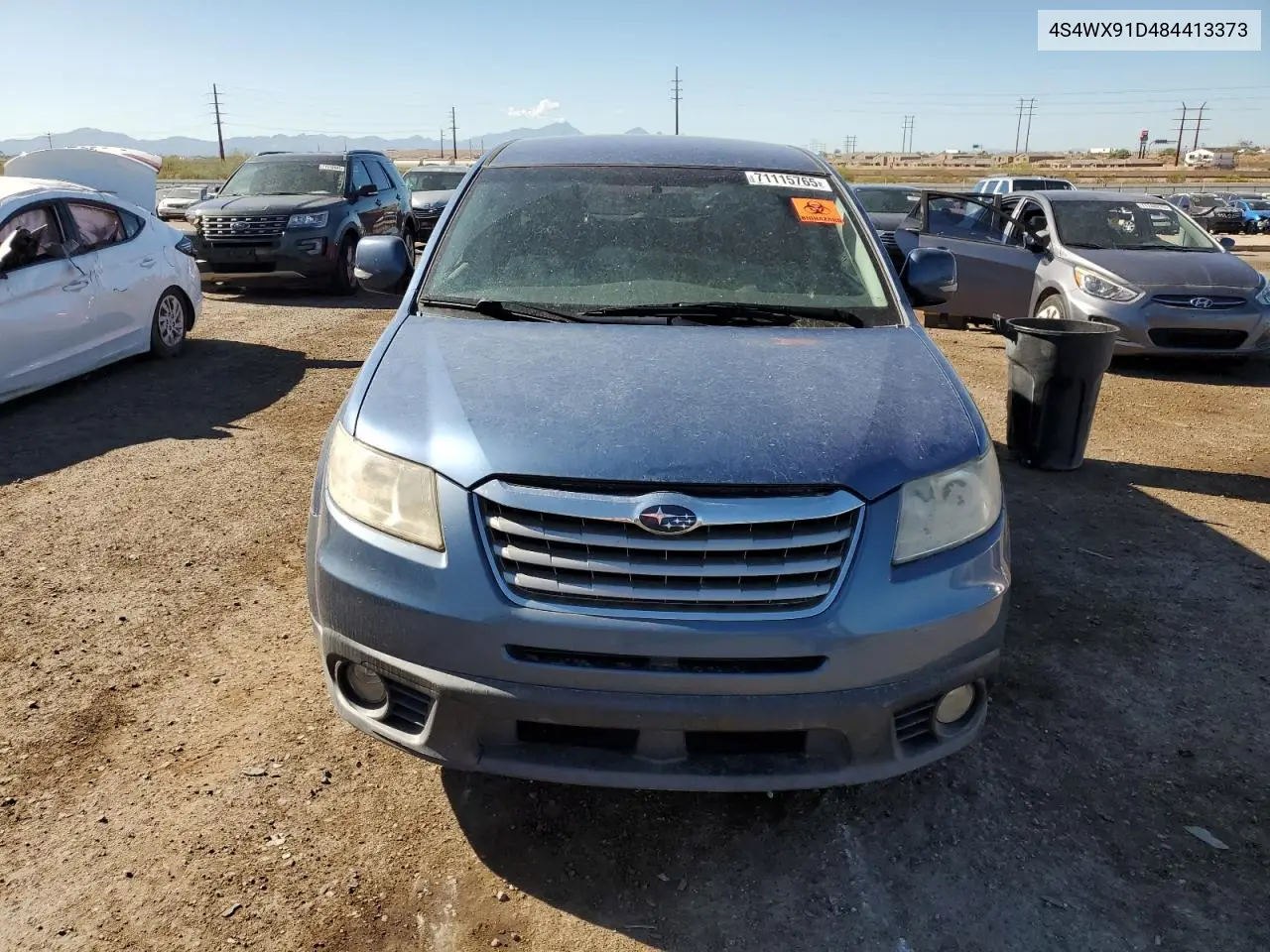 2008 Subaru Tribeca VIN: 4S4WX91D484413373 Lot: 71115765