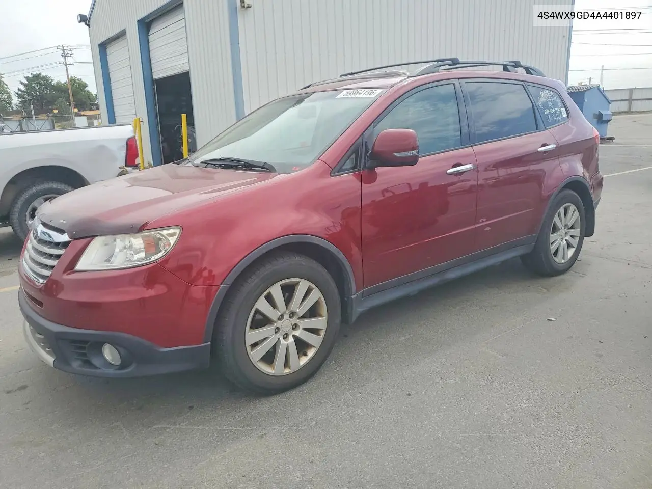 2010 Subaru Tribeca VIN: 4S4WX9GD4A4401897 Lot: 59964196