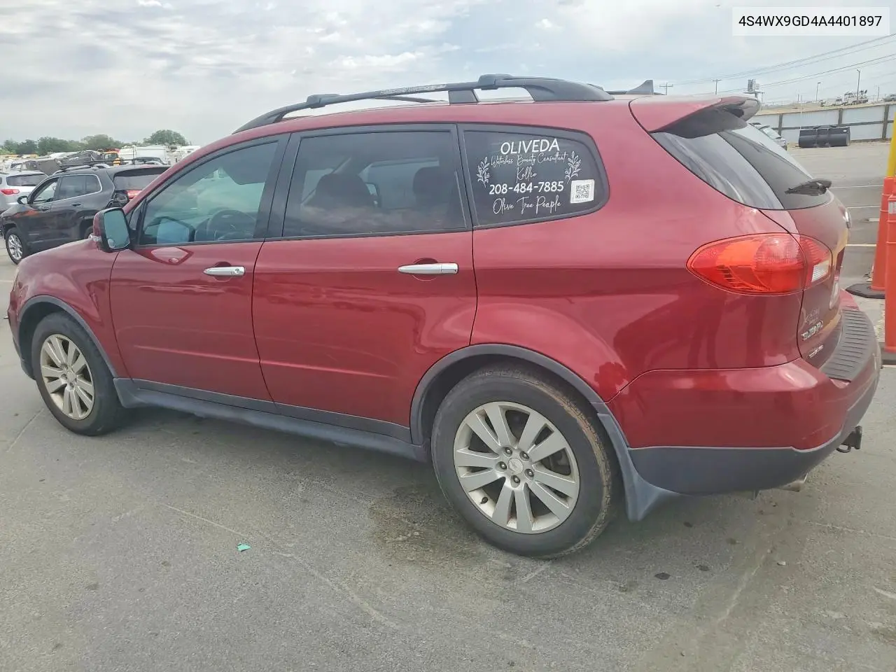 2010 Subaru Tribeca VIN: 4S4WX9GD4A4401897 Lot: 59964196
