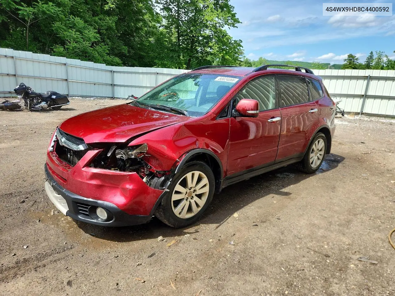 2012 Subaru Tribeca Limited VIN: 4S4WX9HD8C4400592 Lot: 56624066