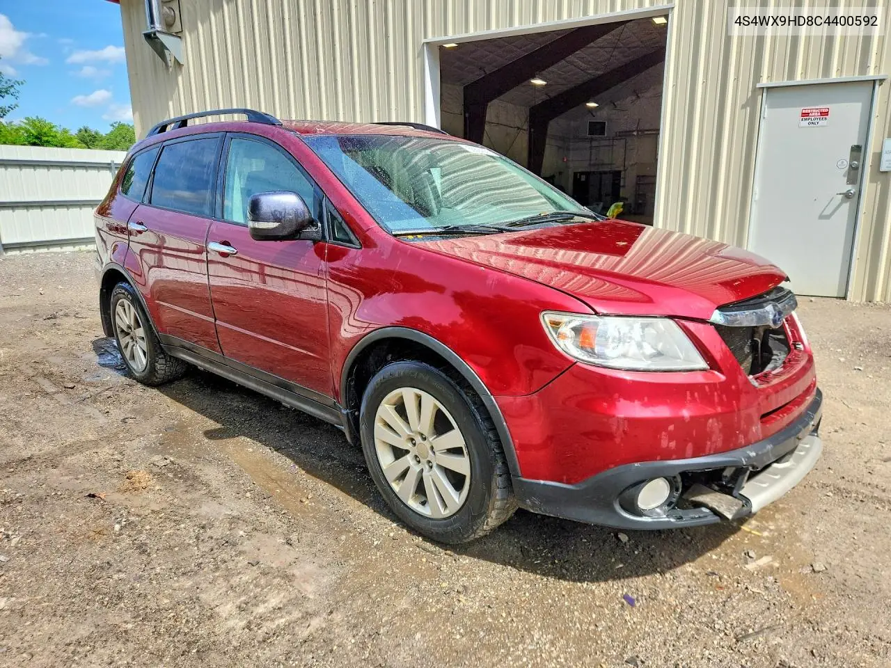 2012 Subaru Tribeca Limited VIN: 4S4WX9HD8C4400592 Lot: 56624066
