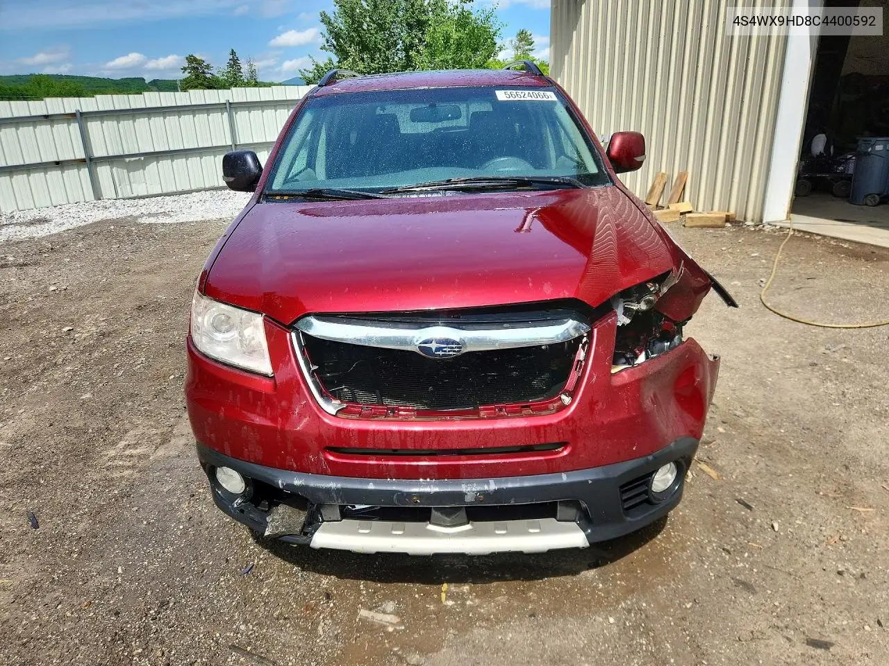 2012 Subaru Tribeca Limited VIN: 4S4WX9HD8C4400592 Lot: 56624066
