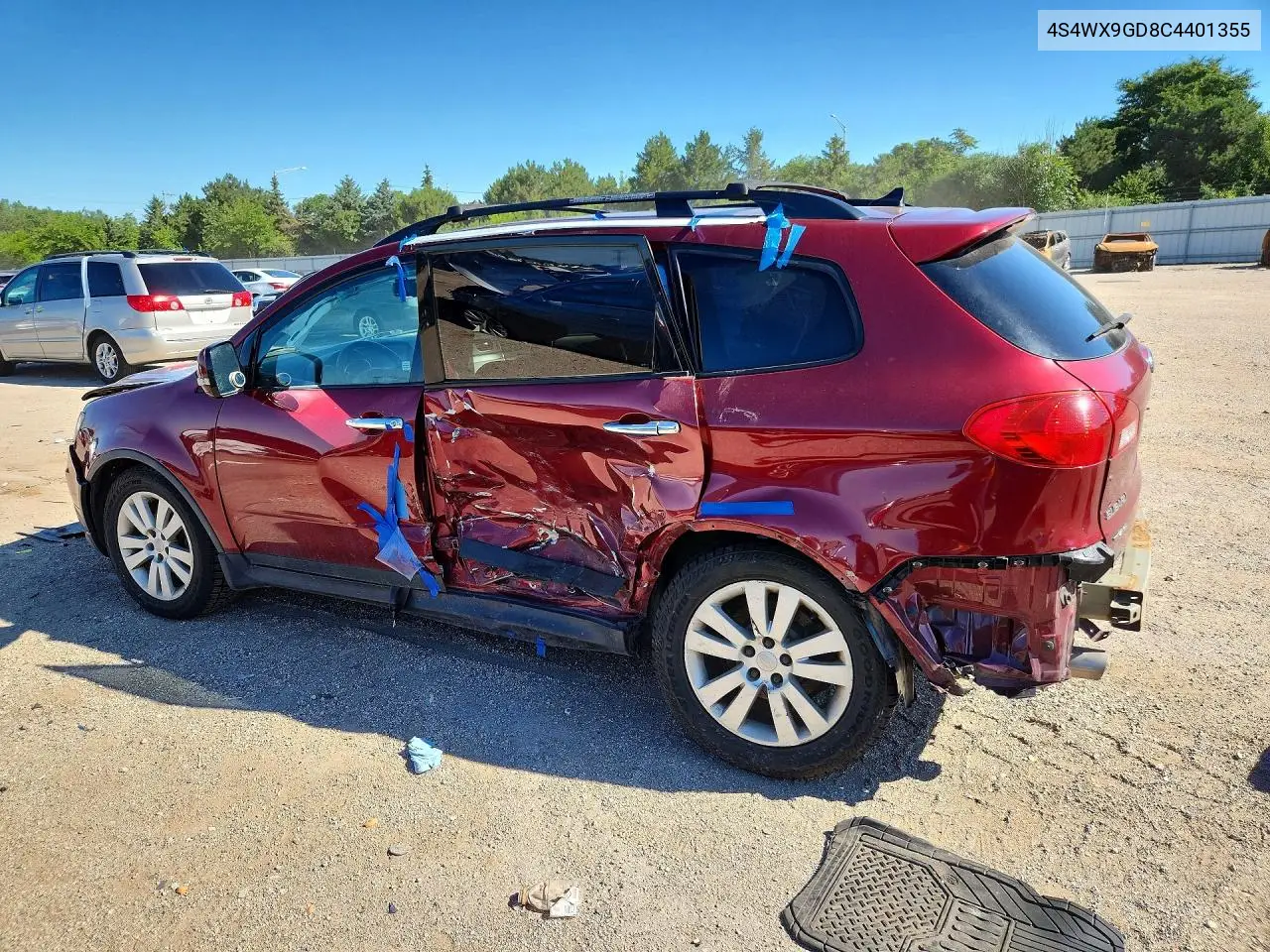 2012 Subaru Tribeca Limited VIN: 4S4WX9GD8C4401355 Lot: 58409876