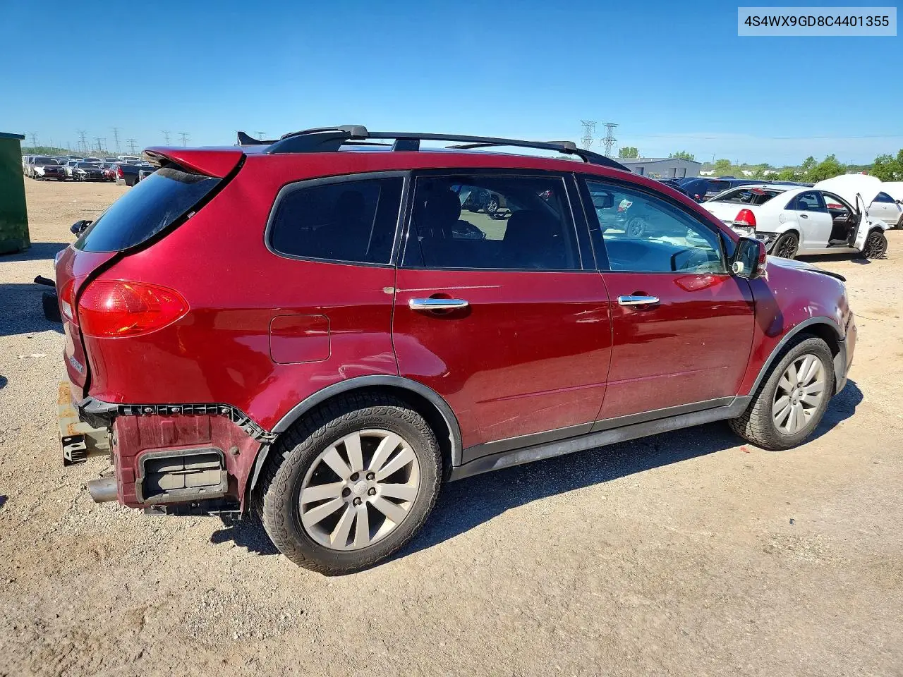 2012 Subaru Tribeca Limited VIN: 4S4WX9GD8C4401355 Lot: 58409876