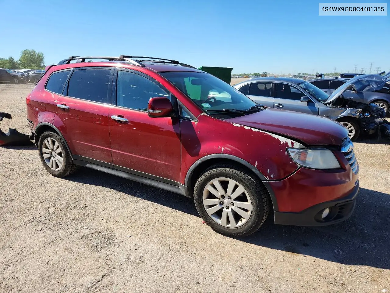 2012 Subaru Tribeca Limited VIN: 4S4WX9GD8C4401355 Lot: 58409876