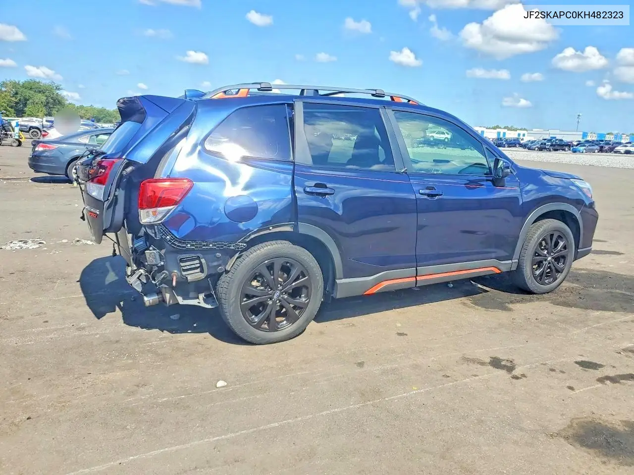 2019 Subaru B9 Tribeca Limited W VIN: JF2SKAPC0KH482323 Lot: 57008246