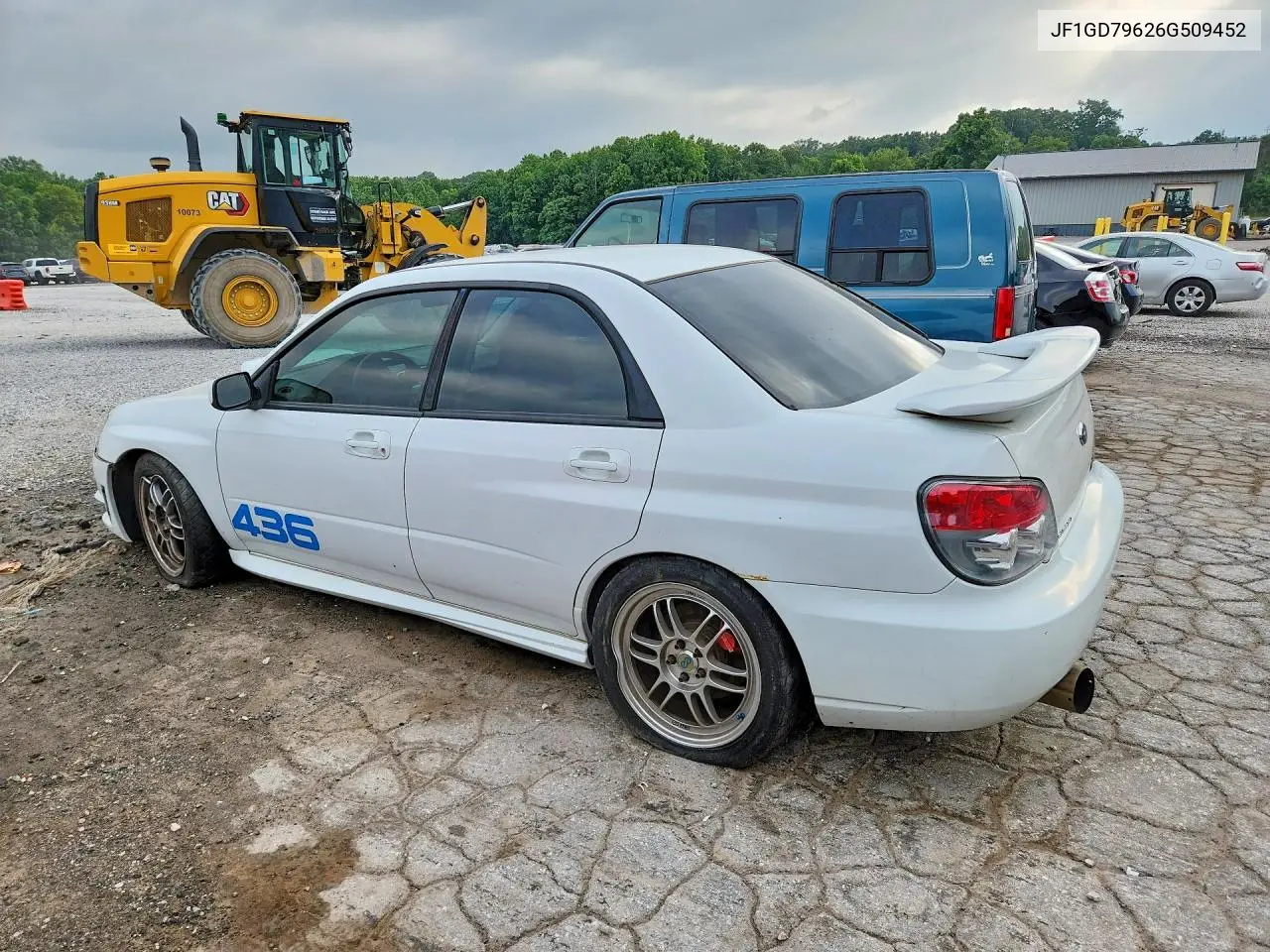 2006 Subaru Impreza Wrx VIN: JF1GD79626G509452 Lot: 61184376