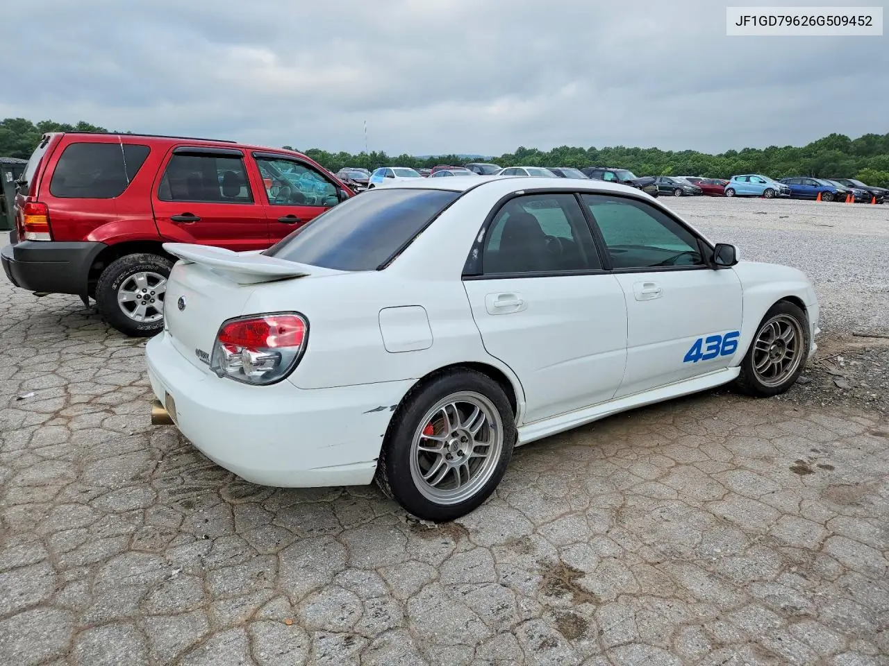 2006 Subaru Impreza Wrx VIN: JF1GD79626G509452 Lot: 61184376