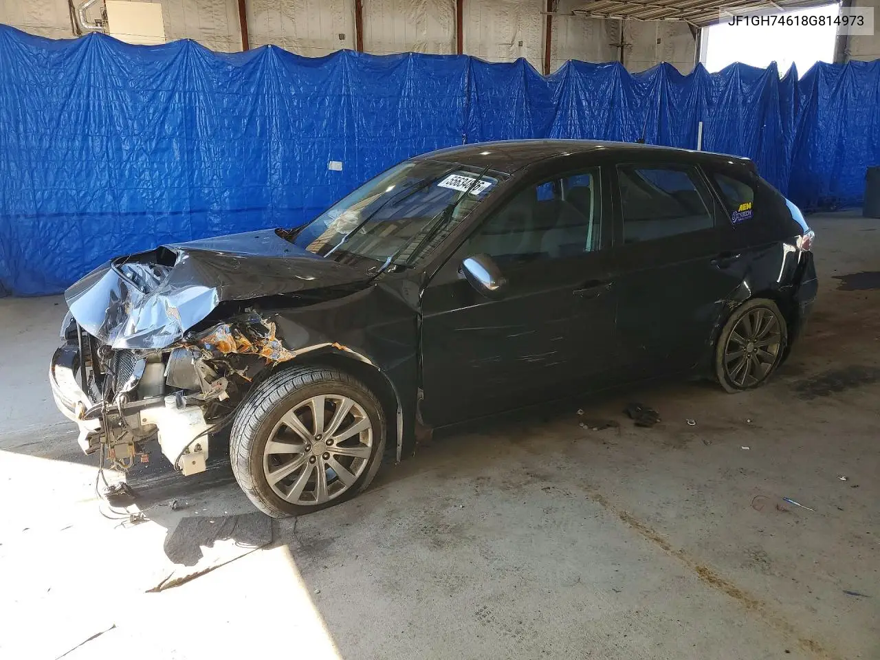 2008 Subaru Impreza Wrx VIN: JF1GH74618G814973 Lot: 55634836