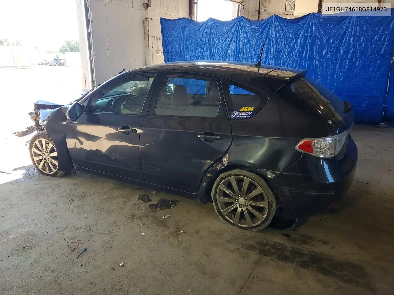 2008 Subaru Impreza Wrx VIN: JF1GH74618G814973 Lot: 55634836