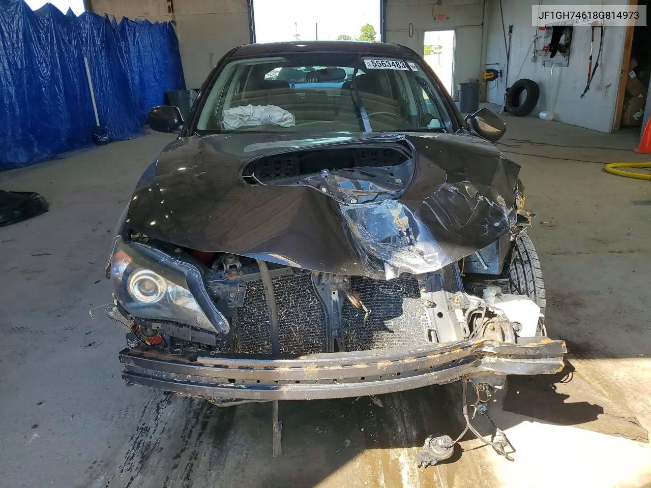 2008 Subaru Impreza Wrx VIN: JF1GH74618G814973 Lot: 55634836