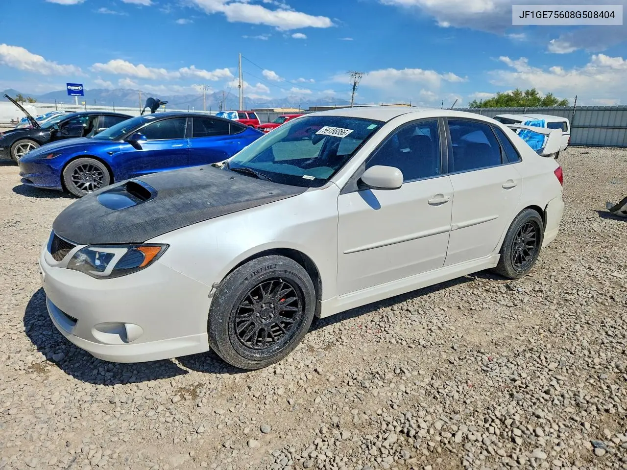 2008 Subaru Impreza Wrx Premium VIN: JF1GE75608G508404 Lot: 59186066